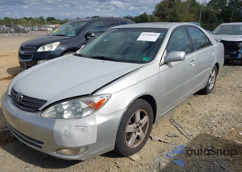 2002 Toyota Camry Se V6 from USA, damaged, VIN 4T1BF30K42U505024